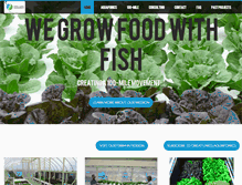 Tablet Screenshot of greatlakesaquaponics.com